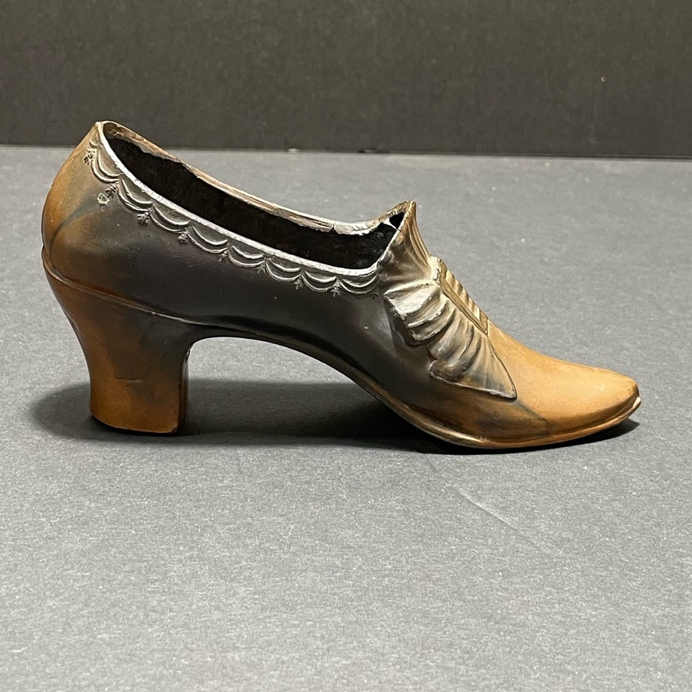 Vintage bronze women’s shoe